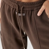 Однотонні теплі спортивні штани із затяжками внизу LX-10710828 Однотонні теплі спортивні штани із затяжками внизу LX-10710828