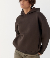 Тепле однотонне худі