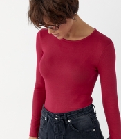 Трикотажне боді з довгими рукавами