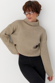 Базовий теплий гольф у рубчик