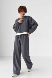 Теплий спортивний костюм з контрастним нижнім шаром Теплий спортивний костюм з контрастним нижнім шаром