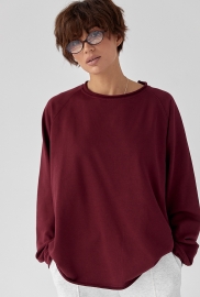 Лонгслів вільного крою з рукавами-реглан Лонгслів вільного крою з рукавами-реглан