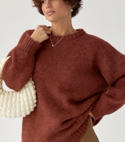 Вільна мохерова кофта