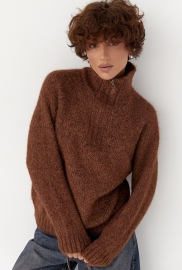 Теплий в'язаний светр Теплий в'язаний светр