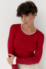 Жіночий двошаровий лонгслів