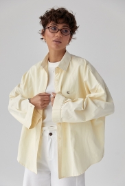 Котонова сорочка з вишитим написом