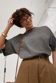 Футболка вільного фасону з ефектом тай-дай