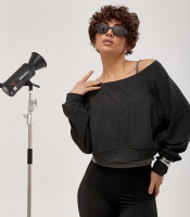 Вільна кофтинка у комлекті з майкою