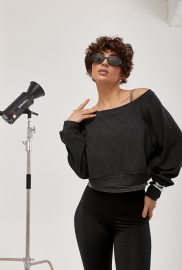 Вільна кофтинка у комлекті з майкою Вільна кофтинка у комлекті з майкою