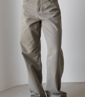 Широкі джинси Palazzo із затяжками на поясі