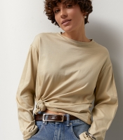 Базовий лонгслів вільного фасону