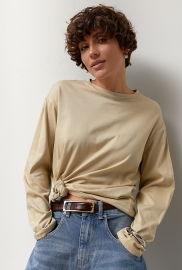 Базовий лонгслів вільного фасону