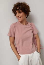 Однотонна трикотажна футболка