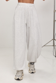 Вільні однотонні спортивні штани