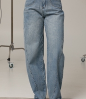 Джинси Baggy з декоративними швами