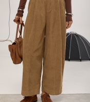 Жіночі вільні вельветові штани