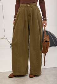 Широкі однотонні джинси Palazzo Широкі однотонні джинси Palazzo