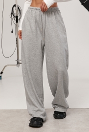 Однотонні спортивні штани-палаццо Однотонні спортивні штани-палаццо