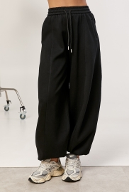 Спортивні штани багі з декоративними швами