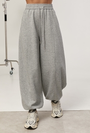 Спортивні штани багі з декоративними швами