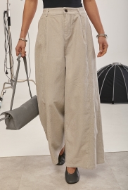 Вельветові короткі широкі штани