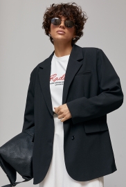 Прямий класичний жакет зі смугастою підкладкою