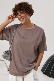 Оверсайз футболка із написом