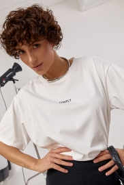 Оверсайз футболка із написом