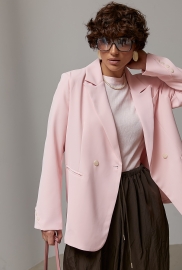 Класичний двобортний прямий жакет