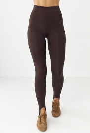 Утеплені жіночі лосини зі штрипками