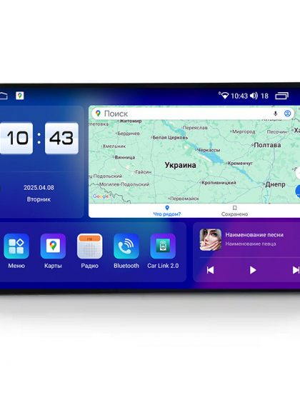 Автомагнітола серії Mekede M300S 2K 10" 4/32 360 View (10" 2K Qled 8core 7862s 4/32 4G CarPlay/Android