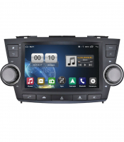 Штатна магнітола серії QIV Q1 під Toyota Highlander 2 XU40 2007-2013 Kluger 2008-2014 (K1) 9 дюймів