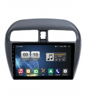 Штатна магнітола серії QIV Q1 під Mitsubishi Mirage 6 2012-2018 Space Star 2013+ 9 дюймів