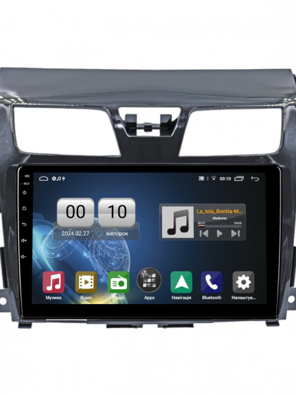 Штатна магнітола серії QIV Q1 під Nissan Teana J33 2013-2015 Altima 2012-2018 (W1) 10 дюймів