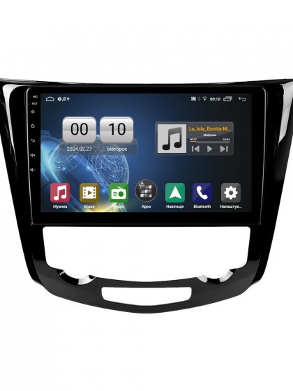 Штатна магнітола серії QIV Q1 під Nissan X-Trail, Qashqai, Rogue 2013-2017 Automatic air conditioning
