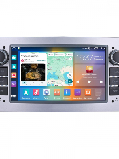 Автомагнітола серії QIV Q1 Opel 7 дюймів 2/64 4G Silver
