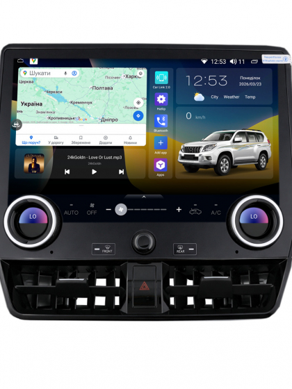 Автомагнітола QIV Q4 Toyota 13 дюймів 2K 4/64