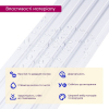 Рейка декоративна WPC стінова 3000х150х9мм Білий  D-SW-00001866