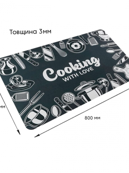 Вологопоглинаючий килимок 500х800х3мм