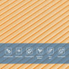 Панель 3D Beige 710х700х4мм  D-SW-00001953