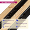 Рейка декоративна PS 2900х117х20мм Сосна з графітом  D-SW-00002146