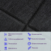 Звукоізоляційна панель 300х300х9мм Чорна  D-SW-00002700