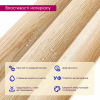 Рейка декоративна WPC стінова 205х14х2900мм  D-SW-00003018
