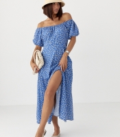 Квіткова сукня з рукавами