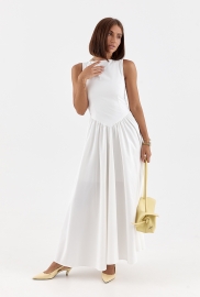 Пишна сукня з корсетним верхом