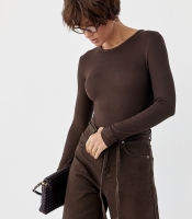 Трикотажне боді з довгими рукавами