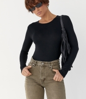 Трикотажне боді з довгими рукавами