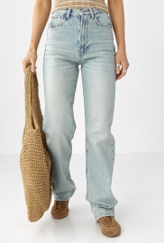 Жіночі прямі джинси Straight