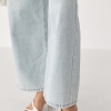 Прямі блакитні джинси Wide leg  Ls-1193