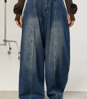 Широкі джинси Baggy з декоративними швами спереду